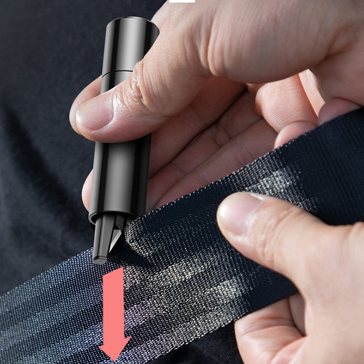 Baseus Sharp Tool Safety Hammer (Window-breaking+Safety belt cutting)​