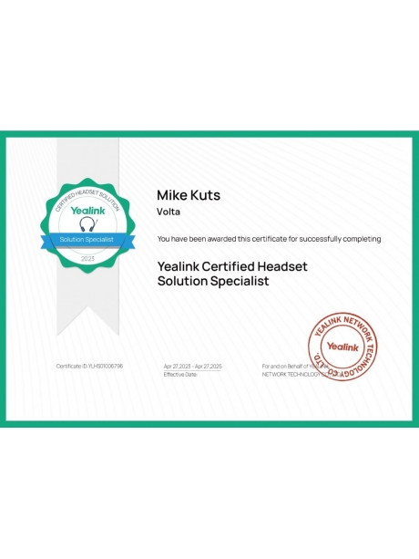 профессиональная USB гарнитура Yealink UH34 Mono UC 