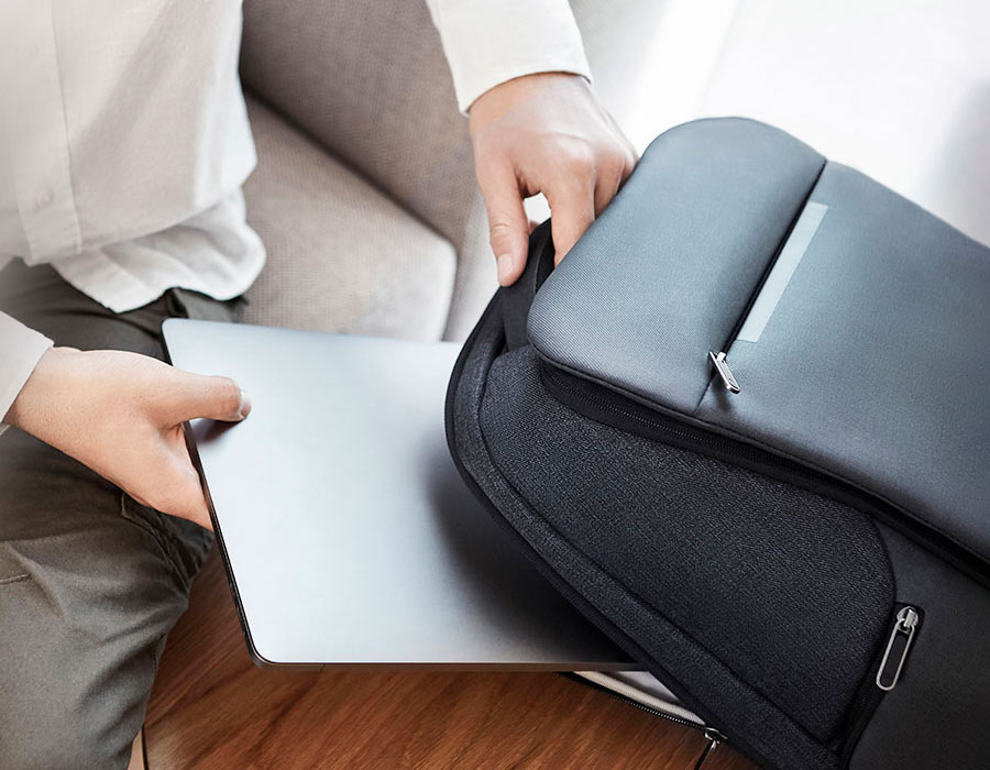 деловой рюкзак Xiaomi Business Multifunctional Backpack 2 black по ...
